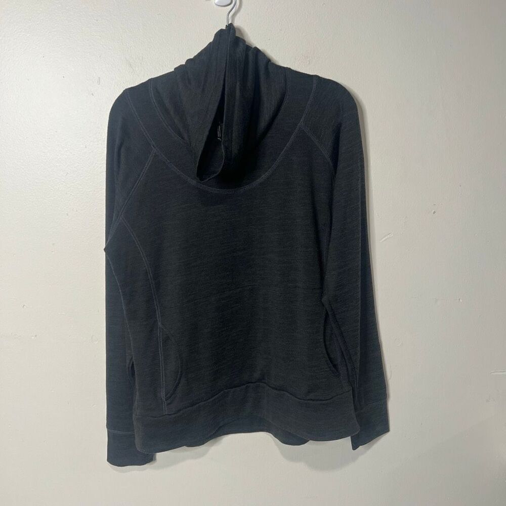 Kuhl Black Pullover Cowl Neck Sweater Women's Sz XL